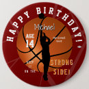 Suche nach basketball buttons Rot