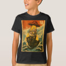 Suche nach japanische katze jungen tshirts Retro