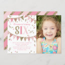 Suche nach 6 geburtstag einladungen Gold