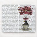 Suche nach schwarzer vogel mousepads Blume
