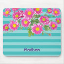 Suche nach türkis mit blumen mousepads Durchtränkt