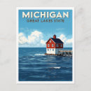 Suche nach michigan leuchtturm postkarten Nautisch