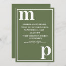 Suche nach olive green wedding einladungen Modern