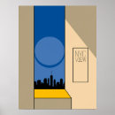 Suche nach manhattan skyline poster New york skyline