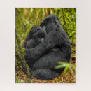 Suche nach gorilla puzzle Wild lebende tiere