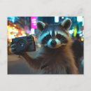 Suche nach racoon postkarten Waschbär