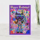 Suche nach psychedelische katze postkarten Bunt