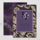 Suche nach gold blumen einladungen Lila