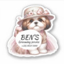 Suche nach groomer aufkleber Hund