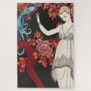 Suche nach vintager pfau puzzle Jugendstil