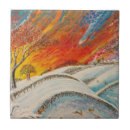 Suche nach schneeszene untersetzer Winterszene