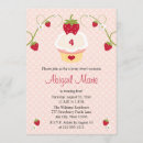 Suche nach erdbeerkuchen einladungen Mädchen