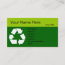 Suche nach recyceln der visitenkarten Umwelt
