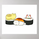 Suche nach kawaii sushi poster Essen