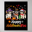 Suche nach shih tzu poster Lustige weihnachten