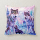 Suche nach wilde wölfe kissen Wurfskissen