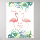 Suche nach flamingo blume poster Palm blätter