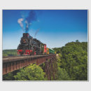 Suche nach vintage eisenbahn geschenkpapier Dampflokomotive