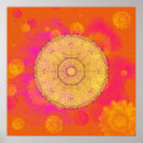 Suche nach sonne mandala poster Aquarell