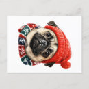 Suche nach niedlicher mops postkarten Winter