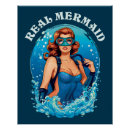 Suche nach vintage mermaid poster Unter dem meer
