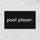 Suche nach billard visitenkarten Pool