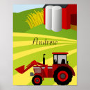 Suche nach roter traktor poster Scheune