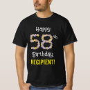 Suche nach 58 geburtstag tshirts 58 jahre alt