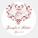 Suche nach liebe siegel aufkleber Rot