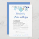 Suche nach wünsche für baby einladungen Blau