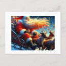 Suche nach weihnachtsmann postkarten Schlitten