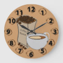 Suche nach kaffeebohnen wanduhren Kaffeeliebhaber