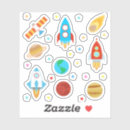 Suche nach rakete aufkleber Sterne