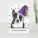 Suche nach boston terrier einladungen Niedlich