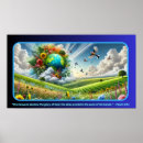 Suche nach himmel auf erde poster Blume