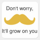 Suche nach mustache aufkleber Männlich