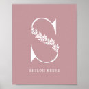 Suche nach buchstabe s poster Baby girl