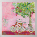 Suche nach rosa fahrrad poster Blume