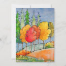 Suche nach baum aquarell karten Orange