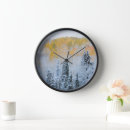 Suche nach felsige berge wanduhren Wald