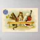 Suche nach vintage cat poster Katzen