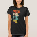 Suche nach legende seit 1985 tshirts Alt