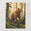 Suche nach grizzlybären postkarten Wildtierkunst