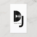 Suche nach vinyl visitenkarten Deejay