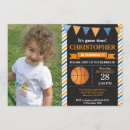 Suche nach basketball foto einladungen Basketballgeburtstag