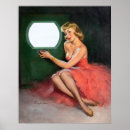 Suche nach fernseher poster Vintag