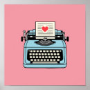 Suche nach vintage schreibmaschine poster Comic