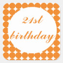 Suche nach orange quadrat aufkleber Party
