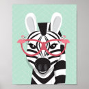 Suche nach und schwarzer zebra poster Für kinder