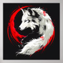 Suche nach weißer wolf poster Vintage